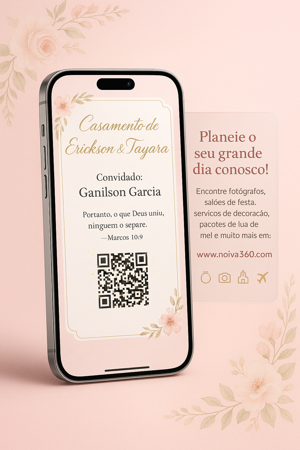 Convites com QR Code